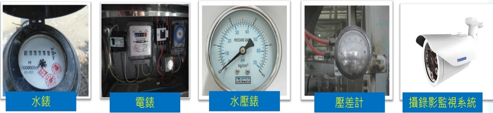 空氣污染防制設施之監測儀表